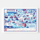Vintage Map of Mt. McKinley National Park, 1937