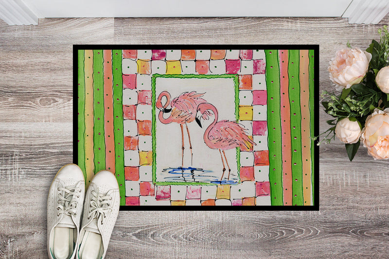 Flamingo Indoor or Outdoor Mat 18x27 8077 Doormat