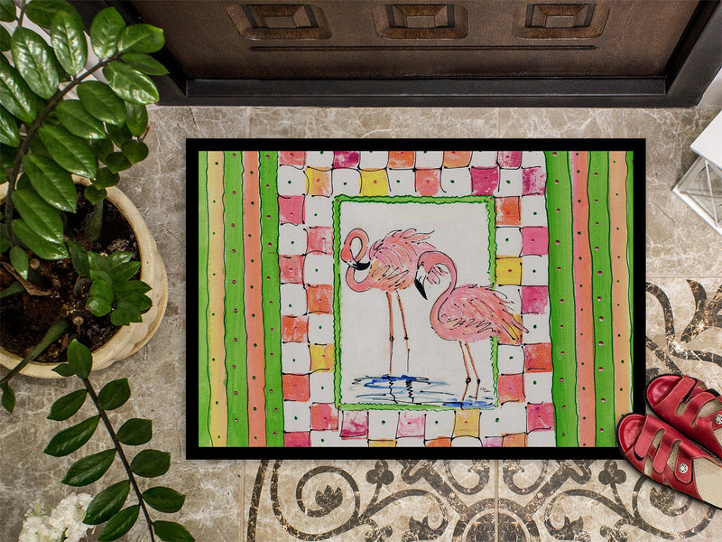 Flamingo Indoor or Outdoor Mat 18x27 8077 Doormat