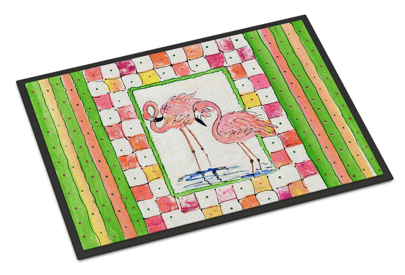 Flamingo Indoor or Outdoor Mat 18x27 8077 Doormat