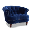 La Rosa - Victorian Tufted Upholstered Accent Chair by HouseOfZazla