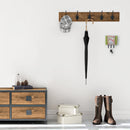Bird - Flamingo Leash or Key Holder Wall Hooks, Coat Rack Wall Mount, for Hanging Keys, Towels, Aprons, Leashes