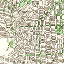 Vintage Map of San Francisco, California 1906