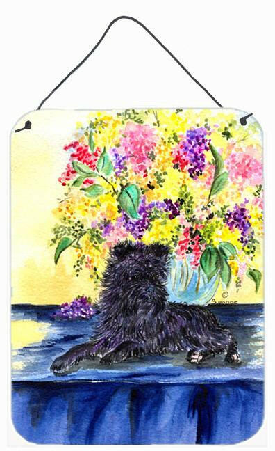 Affenpinscher Aluminium Metal Wall or Door Hanging Prints