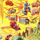 Vintage Pictorial Map of the United States, 1940