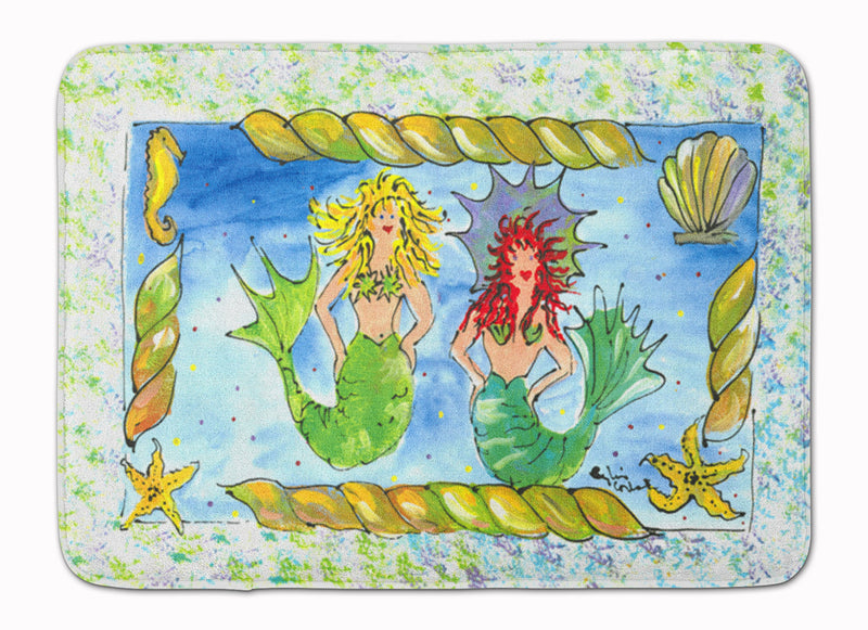 Mermaid Machine Washable Memory Foam Mat