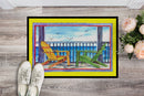 Adirondack Chairs Yellow Doormat - 24x36 Decorative Floor Mat – Indoor/Outdoor Rug