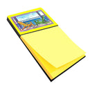 Adirondack Chairs Yellow Refiillable Sticky Note Holder or Note Dispenser 8085SN- Refiilable Desk Accessory Note Pad