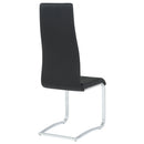 High Back Side Chairs Dining Chairs With Padded Upholstery (Set of 4) by HouseOfZazla