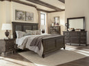 Calistoga - Mirror In Weathered Charcoal - Weathered Charcoal