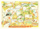 Vintage Map of Greater East Asia, 1944