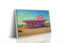Desert Dream – Retro Pink Motel Wall Art