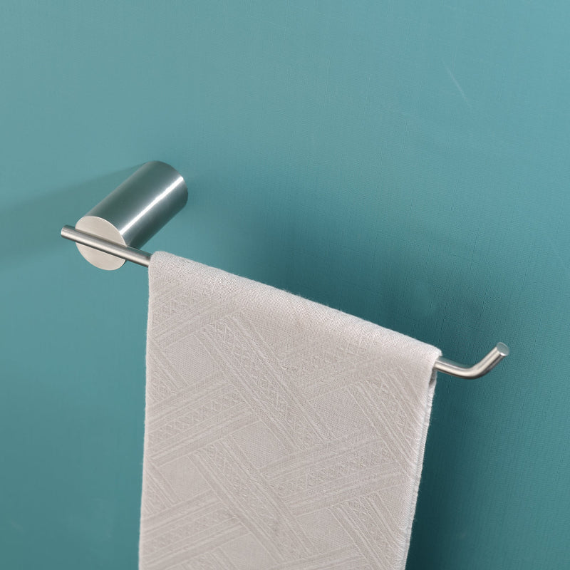 4 Piece Stainless Steel Bathroom Towel Rack Set Wall Mount Bathroom Accessories