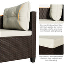 L-Shaped Patio Set With Cushions And Storage Table by HouseOfZazla