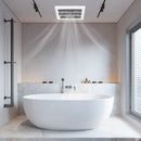 80 CFM Bathroom Exhaust Fan with Metal Housing and 4 Inches Duct by LJGDeals