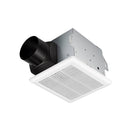 80 CFM Bathroom Exhaust Fan with Metal Housing and 4 Inches Duct
