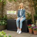 80 Gallon Outdoor Deck Box with Lockable Lid by LJGDeals