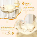 80 Inches Tall Cat Tree with 2 Large Condos and Dangling Toys by LJGDeals
