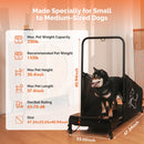 Dog Treadmill For Medium Dogs Running Machine With Non Slip Belt And Remote Control - Black by HouseOfZazla