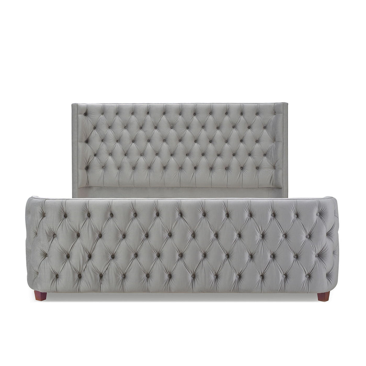 Brooklyn - Tufted Panel Bed Headboard And Footboard Set, photo 39 of 40