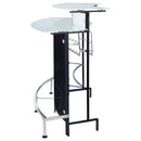 Keystone - Home Bar With Stemware & Wine Storage - Black by HouseOfZazla