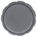 Inez - Round Upholstered Ottoman