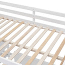 Full Over Full Bunk Bed With Desk