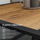 Stable Faux Wood Rectangle Outdoor Dining Table by HouseOfZazla