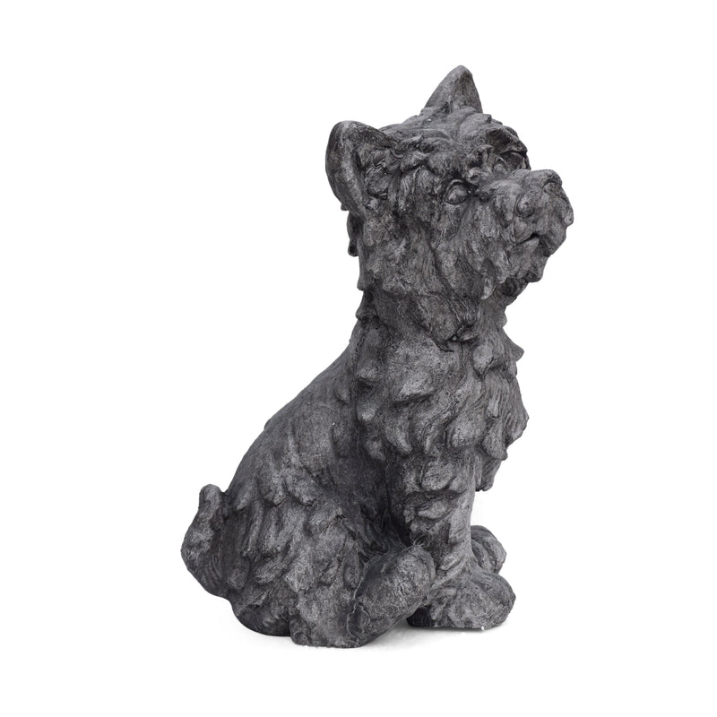 Cricket Dog Cast Stone Garden Statue, photo 6 of 9