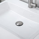 Bathroom Sink Drain Without Overflow
