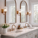 Dewdrop Wall Lamp - Bronze and Clear