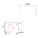 Aurora Writing Computer Desk with Ample Work Surface, Wengue