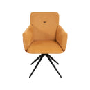 Swivel Home Office Desk Chairs With Arm (Set of 2) by Unique Piece Furniture