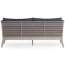 Santiago - Outdoor Sofa - Slate Gray by HouseOfZazla