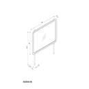 Malco - Large Scale Mirror For Dresser - Oak by Unique Piece Furniture