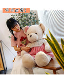 GobekUsa 80cm Couple Bear Plush Toys Christmas Gift