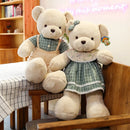 GobekUsa 80cm Couple Bear Plush Toys Christmas Gift