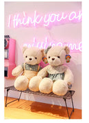 GobekUsa 80cm Couple Bear Plush Toys Christmas Gift