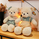 GobekUsa 80cm Couple Bear Plush Toys Christmas Gift