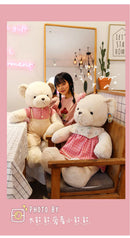GobekUsa 80cm Couple Bear Plush Toys Christmas Gift