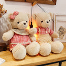 GobekUsa 80cm Couple Bear Plush Toys Christmas Gift