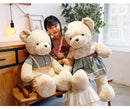 GobekUsa 80cm Couple Bear Plush Toys Christmas Gift