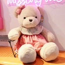 GobekUsa 80cm Couple Bear Plush Toys Christmas Gift