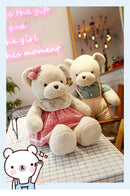 GobekUsa 80cm Couple Bear Plush Toys Christmas Gift