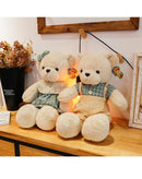 GobekUsa 80cm Couple Bear Plush Toys Christmas Gift