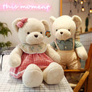 GobekUsa 80cm Couple Bear Plush Toys Christmas Gift