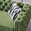 Chesterfield - Modern Tufted Living Room Sofa, 84.25''W Couch by HouseOfZazla