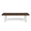 Intrinsic Outdoor Dining Bench With Slat Top