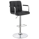 Adjustable Bar Stool With Hydraulic Height Adjustment by HouseOfZazla