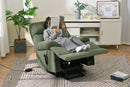 Oversized Power Lift Recliner Chai With Remote Control, Side Pocket, Spacious Seat by HouseOfZazla